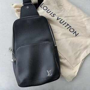 Louis Vuitton Black Sling Bag